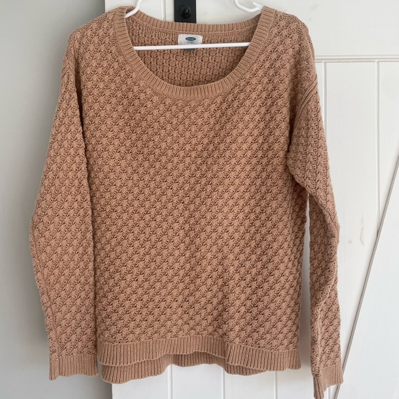 Medium Old Navy Tan Sweater - Picture 1 of 5
